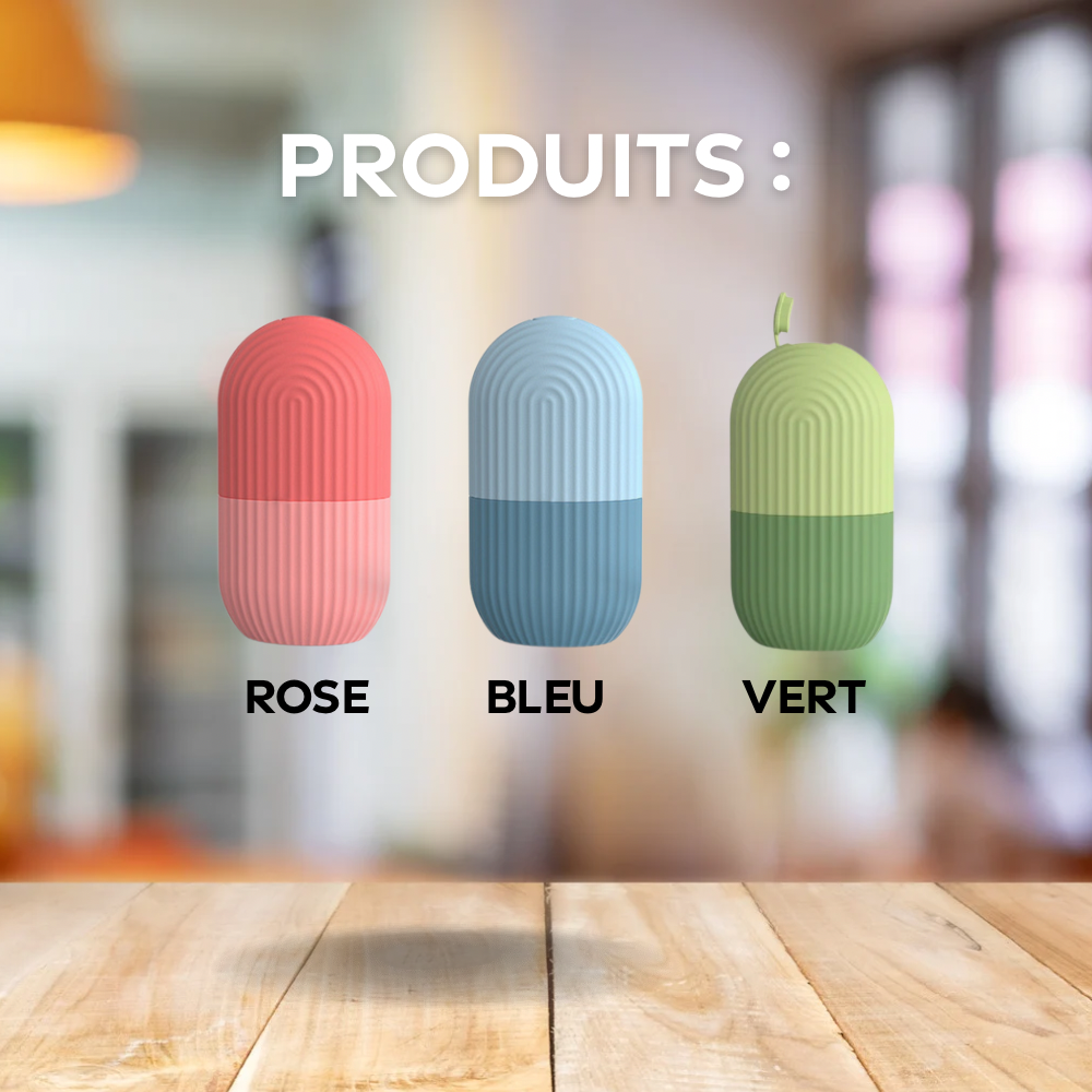 Moule à Glaçons pour Visage en Silicone – Rafraîchissant