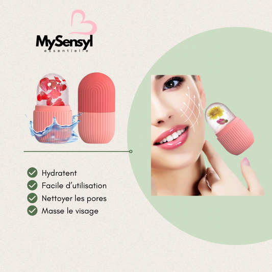 Moule à Glaçons pour Visage en Silicone – Rafraîchissant
